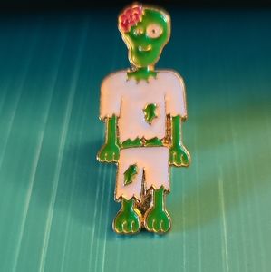 Zombie Enamel Pin